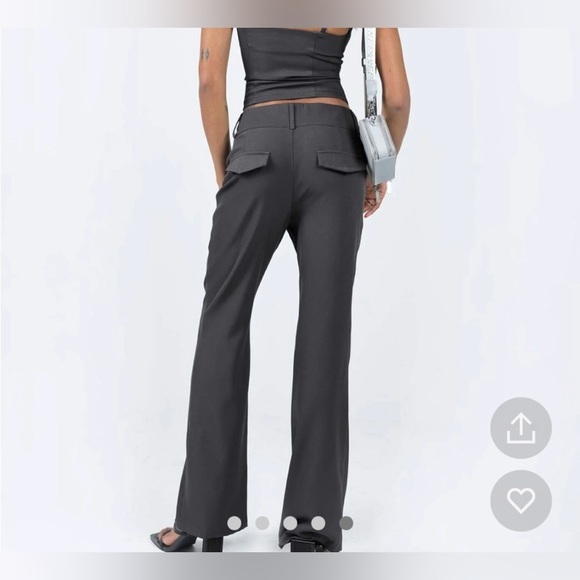 Princess Polly Archette Pants - Slate - Picture 4 of 8